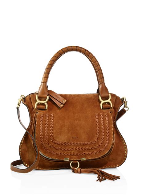 chloe mini marci|chloe marcie suede.